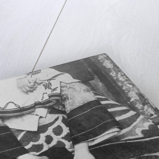 Portrait of Chinese Foot Binding by Anonymous