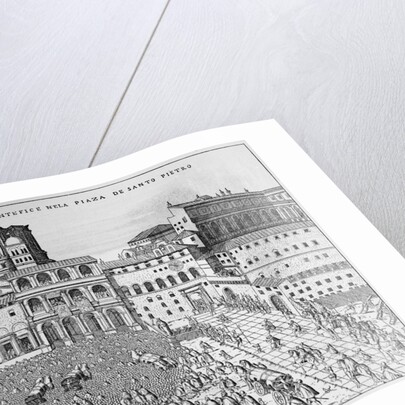 Crowds at Saint Peter's Square by Anonymous