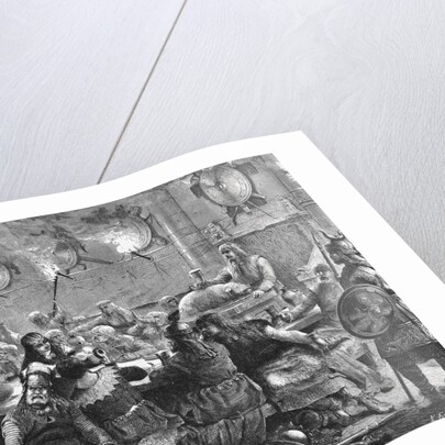 Gathering of 9th Century Danes by Anonymous