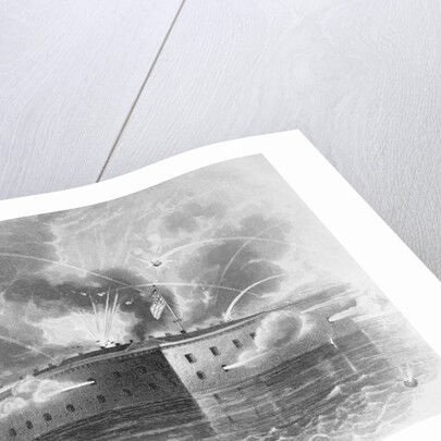 Fort Sumpter Under Heavy Fire by Anonymous