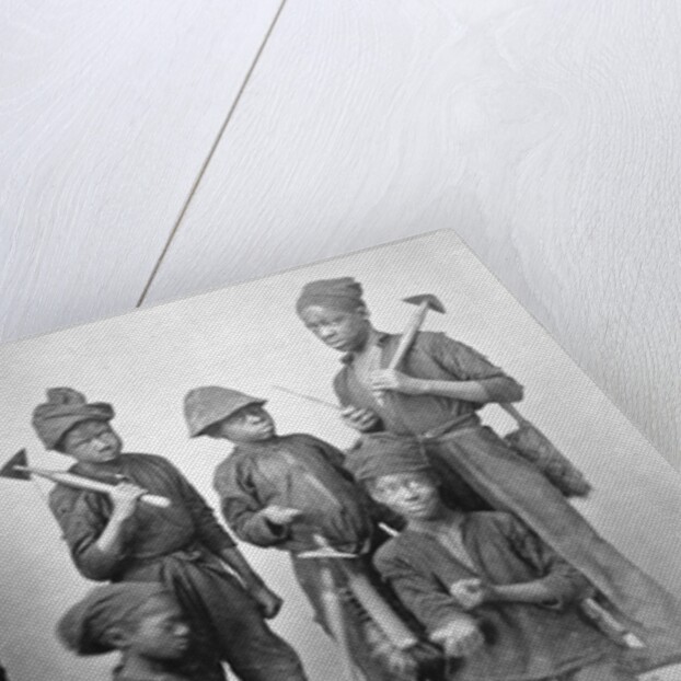 Portrait of Chimney Sweepers by Anonymous