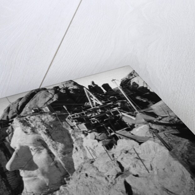 Washington,Jefferson'S Heads/Mt Rushmore by Anonymous