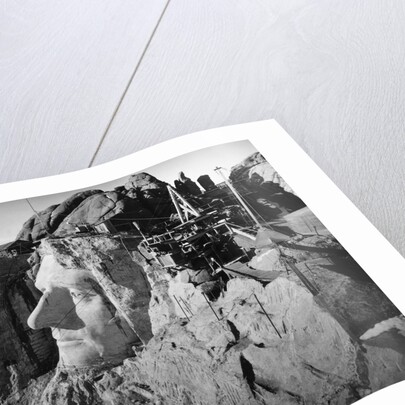 Washington,Jefferson'S Heads/Mt Rushmore by Anonymous