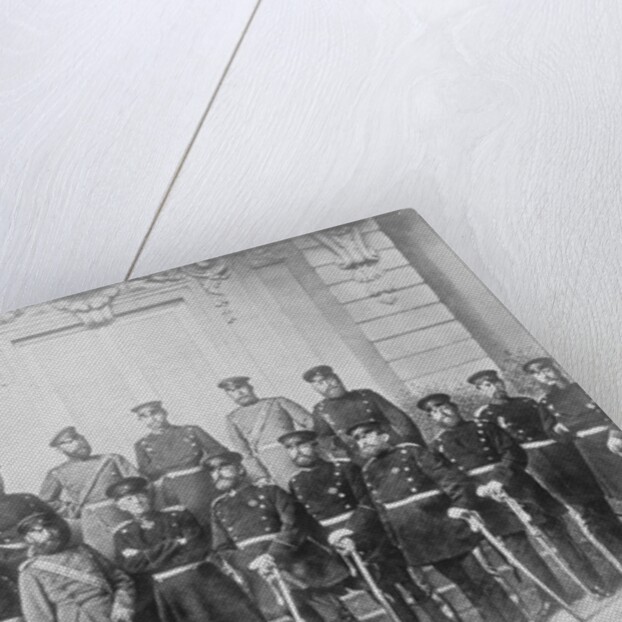 Soldiers Posing for Camera by Anonymous