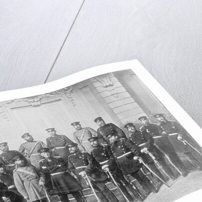Soldiers Posing for Camera by Anonymous