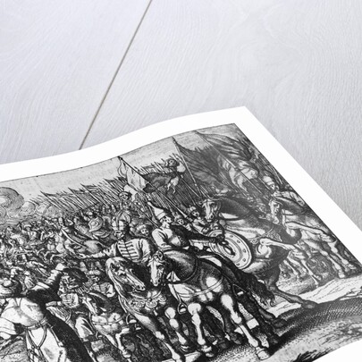 Illustration of Turks Outside Vienna by Anonymous