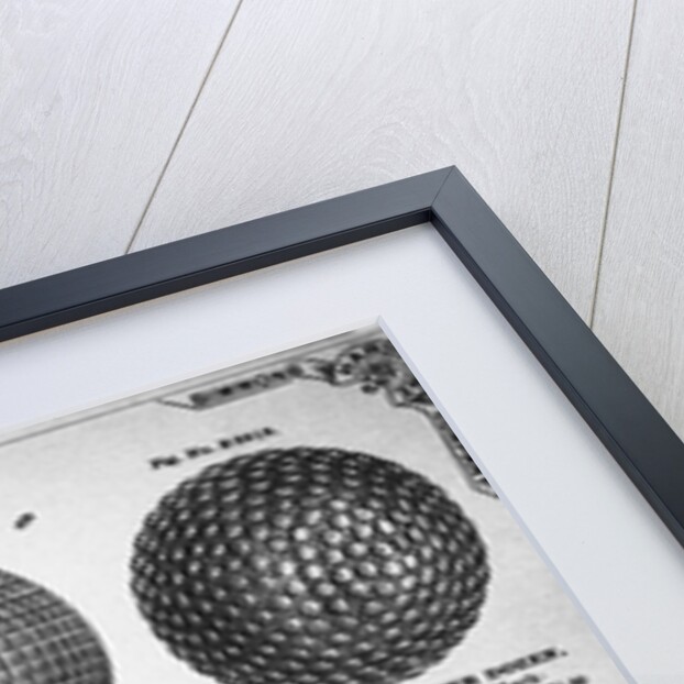 Display with Prices for Early Made Golf Balls by Anonymous