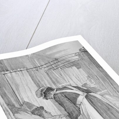 Nurse Helping Sick Patient by Anonymous