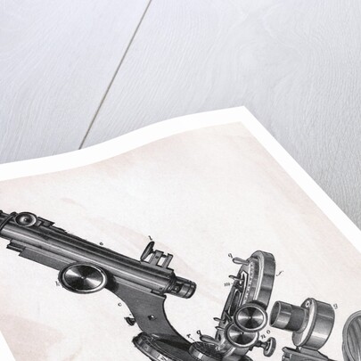 Early Microscope by Anonymous