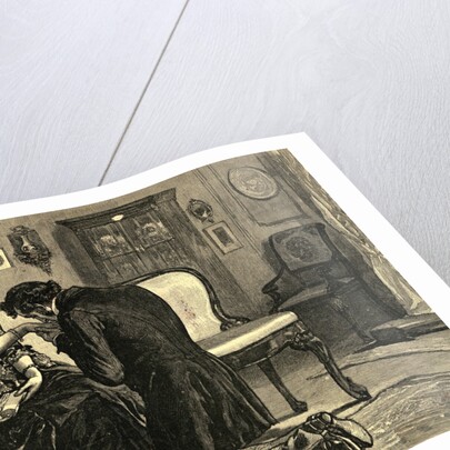 Man Kissing Woman's Hand by Anonymous