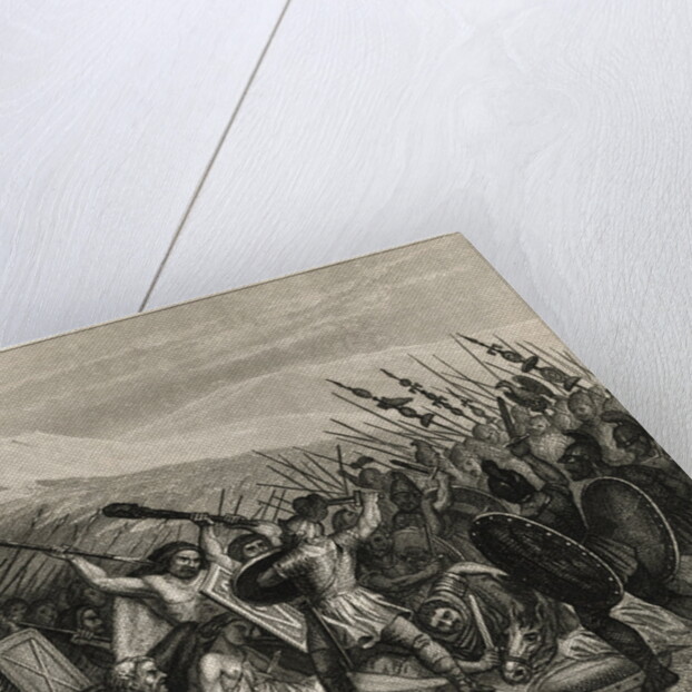 Germans Battling Roman Army by Anonymous