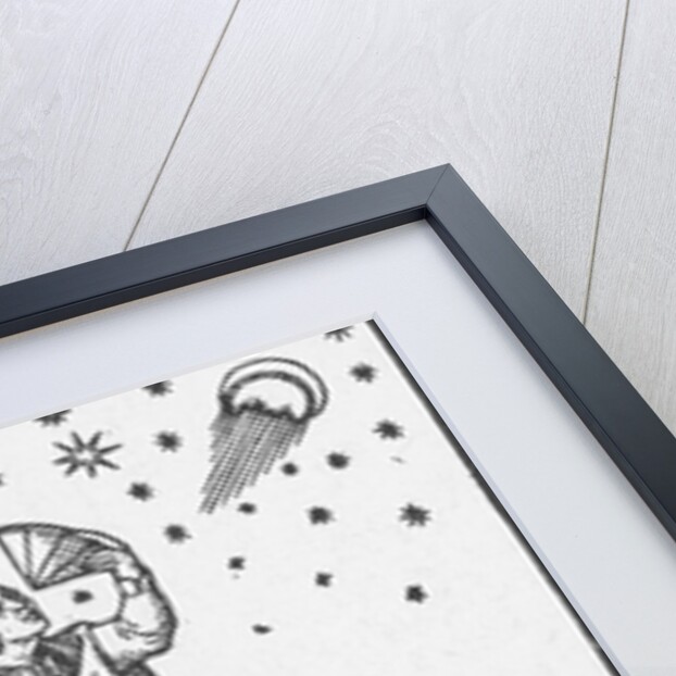 16th-Century Print of Claudius Ptolomy by Anonymous