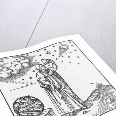 16th-Century Print of Claudius Ptolomy by Anonymous