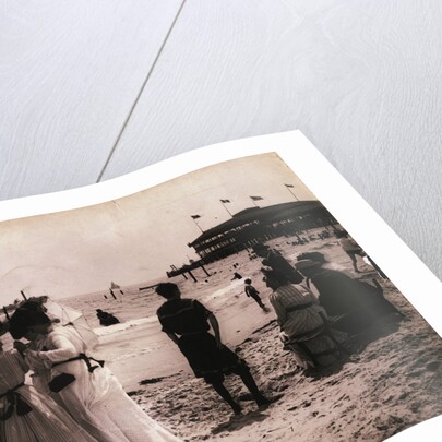 Coney Island Beach ca. 1900 by Anonymous