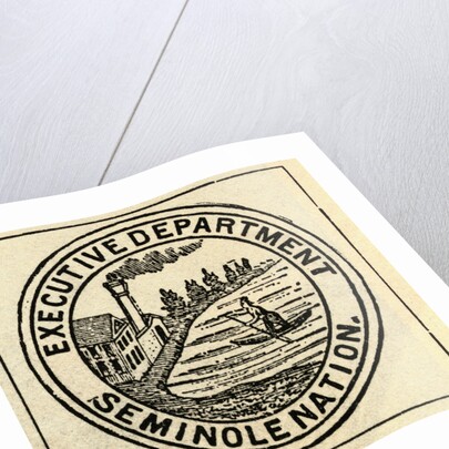 Seal of the Seminole Nation of Oklahoma by Anonymous