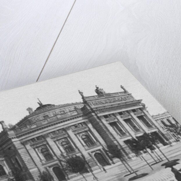 Exterior View of Burgtheater by Anonymous