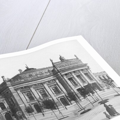 Exterior View of Burgtheater by Anonymous