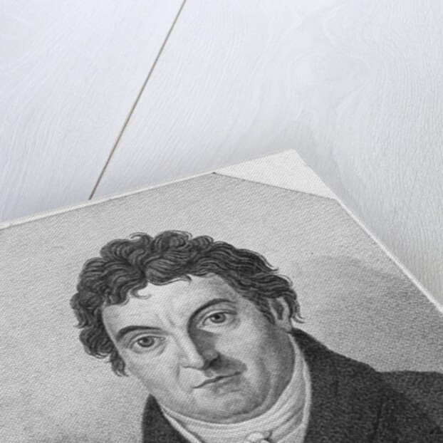 Print of Johann Gottlieb Fichte by Anonymous