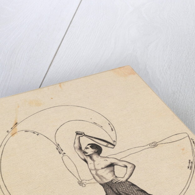 Juggling Instructional Illustration by Anonymous