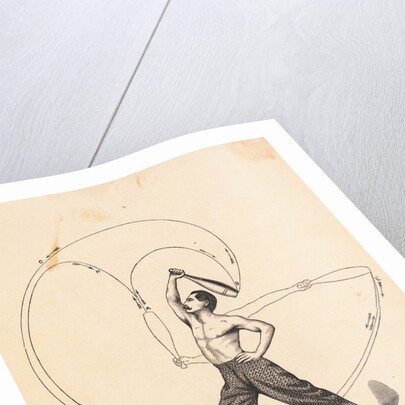 Juggling Instructional Illustration by Anonymous