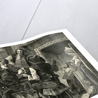 Dutch Household in New Amsterdam by Anonymous