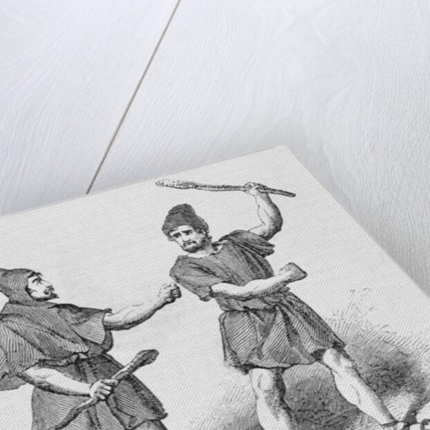 Roman Plebians Fighting by Anonymous