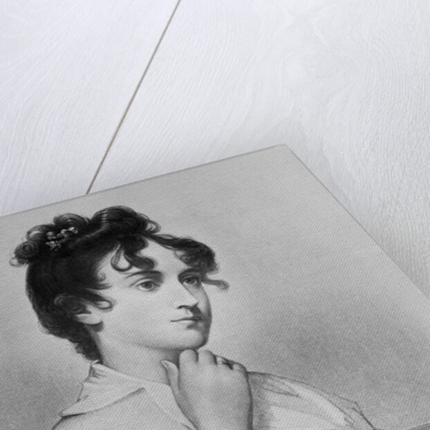 Engraving of Nellie Custis by Anonymous