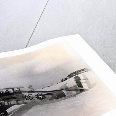 World War I Biplane by Anonymous