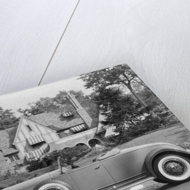 Portrait of the Cadillac V-Roadster by Anonymous
