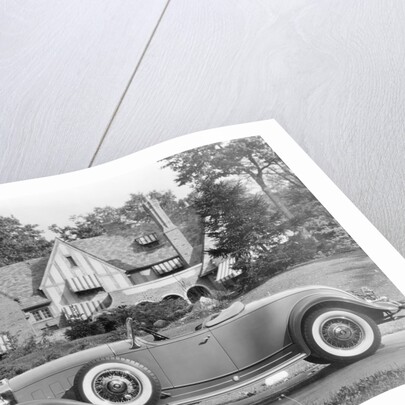 Portrait of the Cadillac V-Roadster by Anonymous
