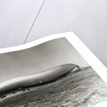 Hindenburg on Mast by Anonymous