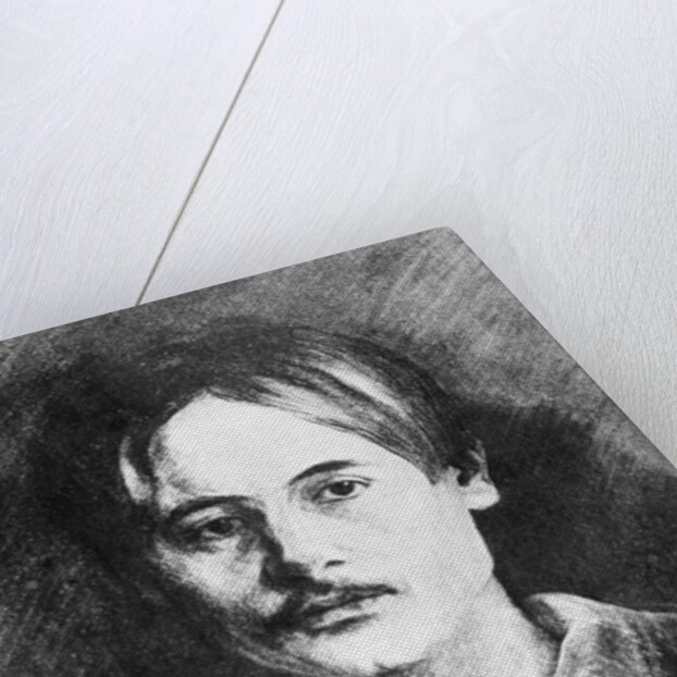 Drawing of French Poet Alfred Jarry by Anonymous