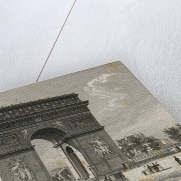Arc de Triomphe in Paris by Anonymous