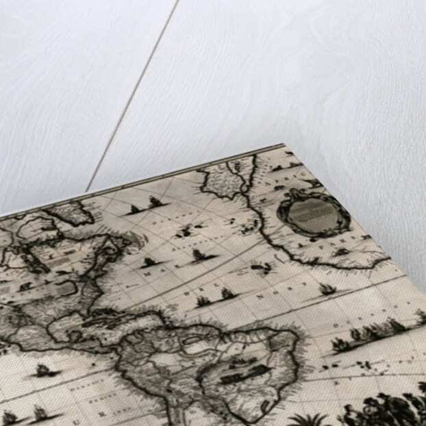 Early Map of the Americas by Anonymous