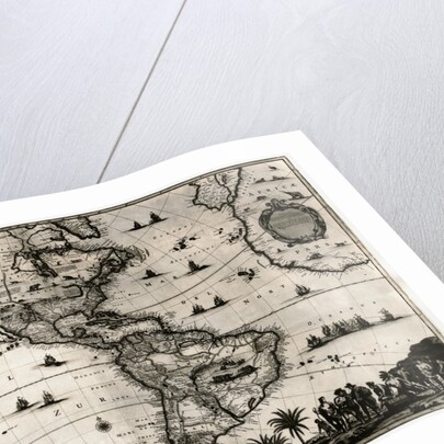 Early Map of the Americas by Anonymous