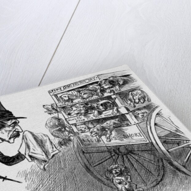 Cartoon of Henry Bergh by Anonymous