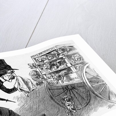 Cartoon of Henry Bergh by Anonymous