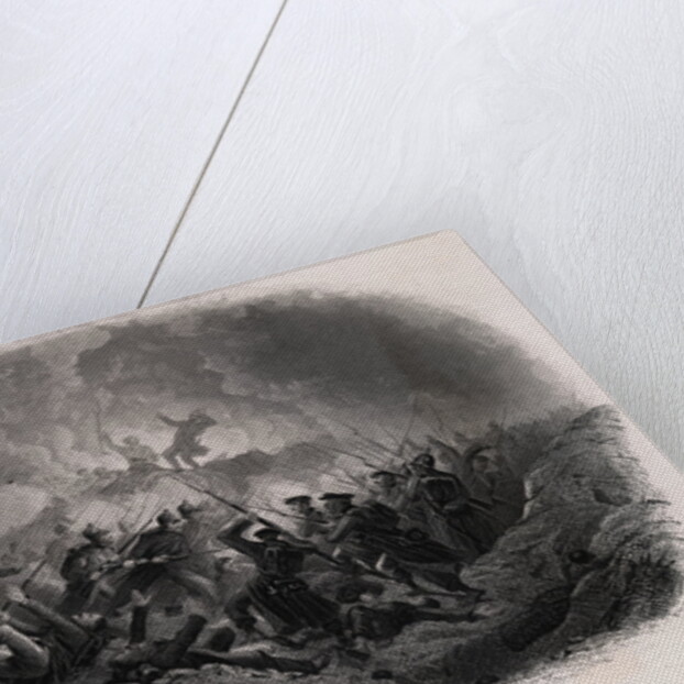 Battle of Sevastopol During Crimean War by Anonymous