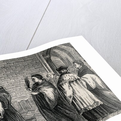 Henry II Being Punished for a Royal Misdeed by Anonymous