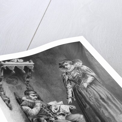 Catherine De' Medici Pointing at Charles IX by Anonymous