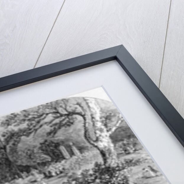 Illustration People Decorating Graves by Anonymous