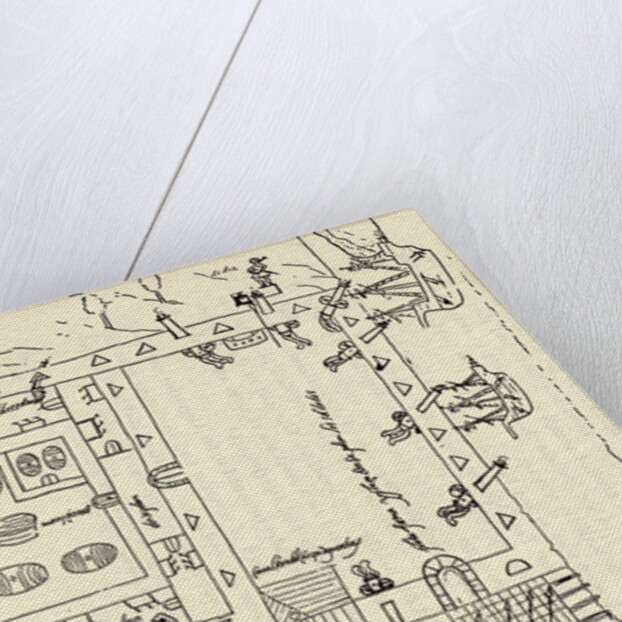 Diagram of the Fort at St. Augustine by Anonymous