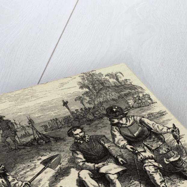 Laying out of St. Augustine by Anonymous