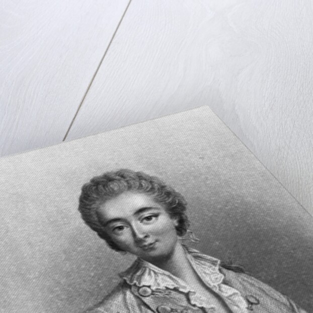 Portrait of Jeanne Comtesse du Barry by Anonymous