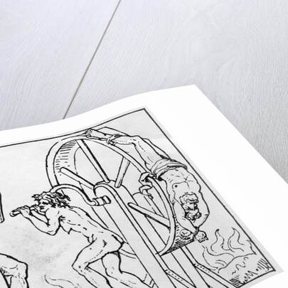 Tantalus,Sisyphus And Ixion/Illustration by Anonymous