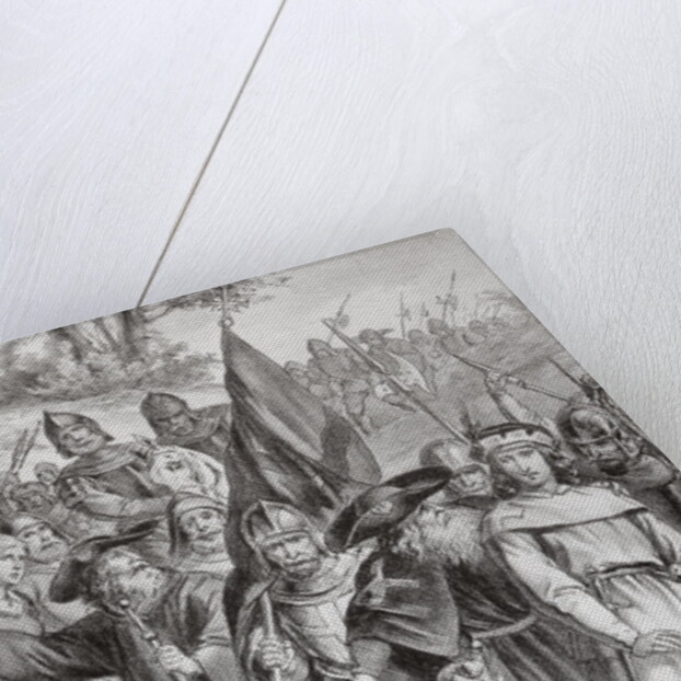 Peter of Amiens and Pope Urban II by Anonymous