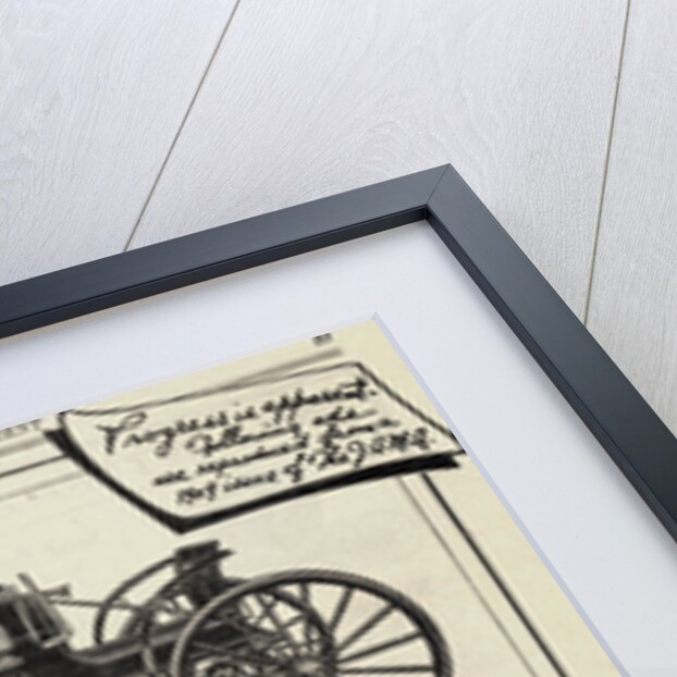 Advertisement for "Crown" Motor Carriage by Anonymous