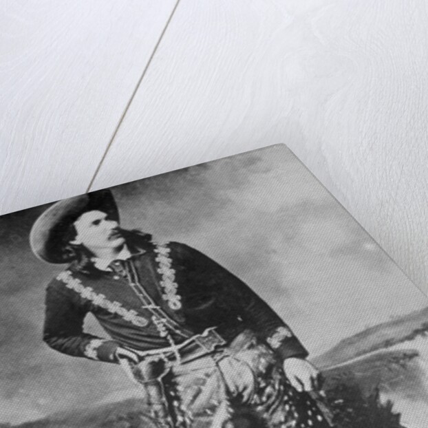 Portrait of Cowboy Buck Taylor by Anonymous