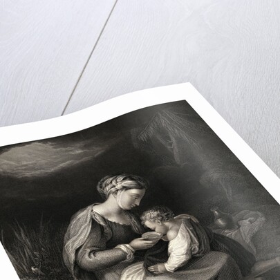 Hagar and Ishmael Illustration by Anonymous