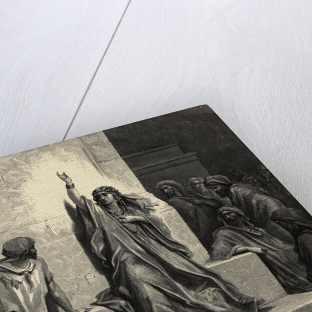 Illustration of Debora Singing Victory Song by Anonymous